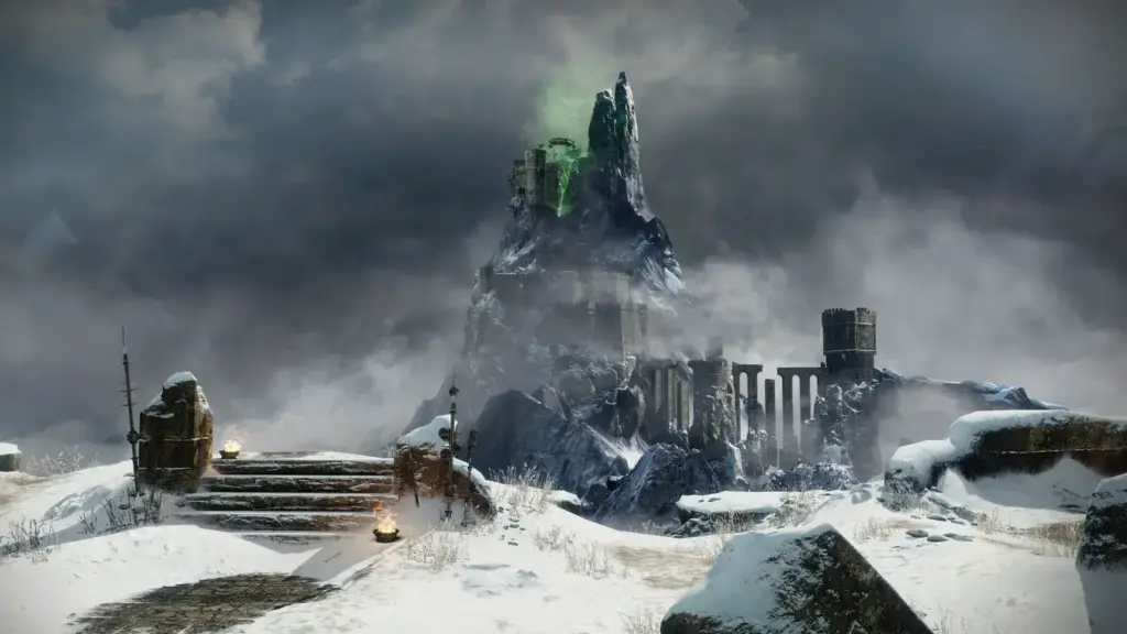 The Warlord's Ruin promo art in Destiny 2