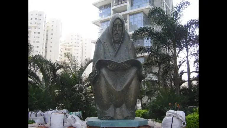 Monument "Prayer" in Ramat Gan in Memory for Jews Who Were Killed in Iraq in the Pogrom "Farhud" (1941) and in the Sixties, Iraqi Jews