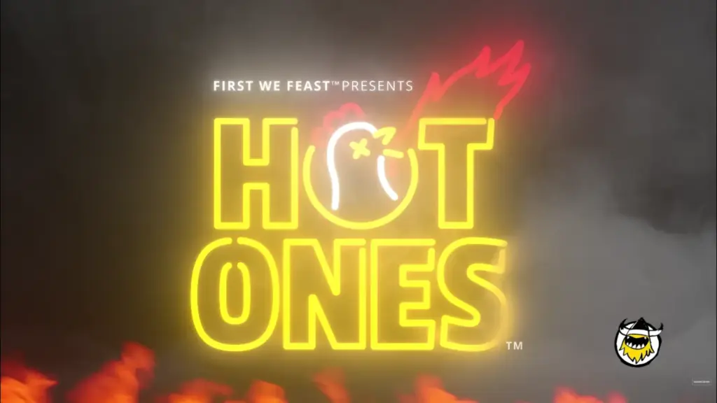 Title artwork for Sean Evans' show, Hot Ones.