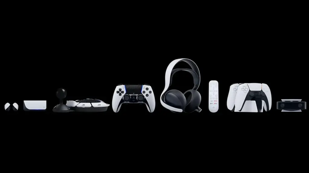Sony's PlayStation accessories.