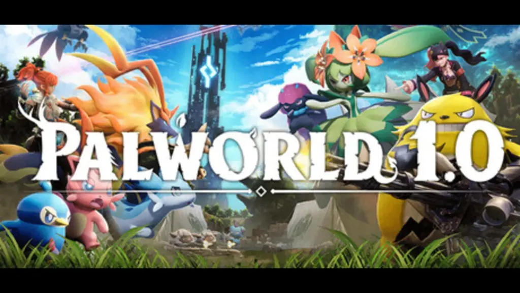 Title artwork for palworld