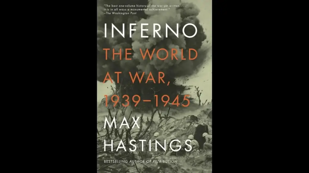 Book cover for "Inferno" by Max Hastings