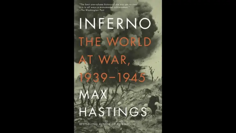 Book cover for "Inferno" by Max Hastings
