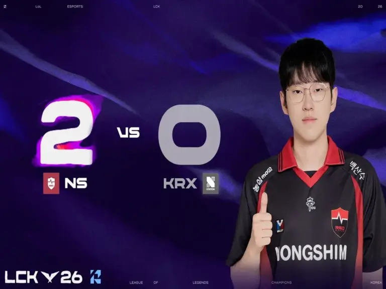 Nongshim Redforce's victory over KRX secured them a LCK Play-In spot