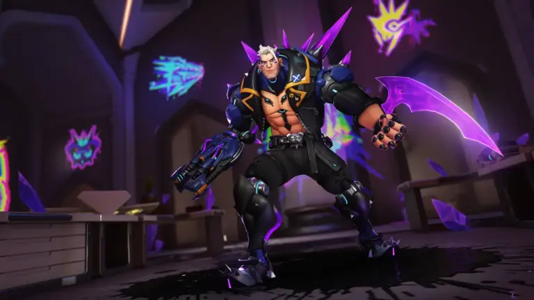 Hazard in his release trailer for Overwatch