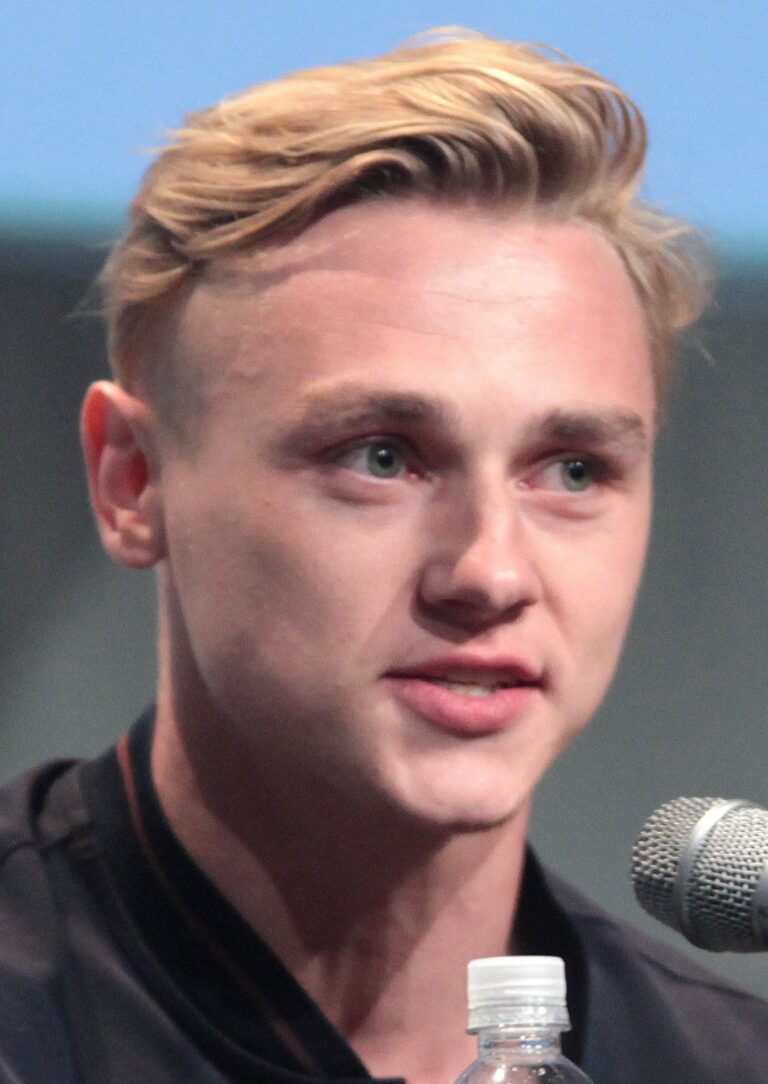 Ben Hardy speaking at the 2015 San Diego Comic-Con International