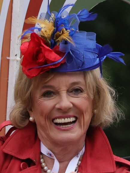 Esther Rantzen at the Queen Elizabeth II Platinum Jubilee Pageant in London in 2022