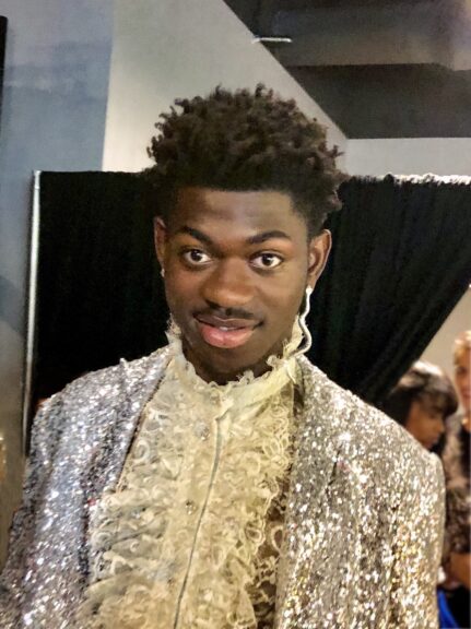 Lil Nas X World's Greatest singer backstage at the 2019 MTV Video Music Awards