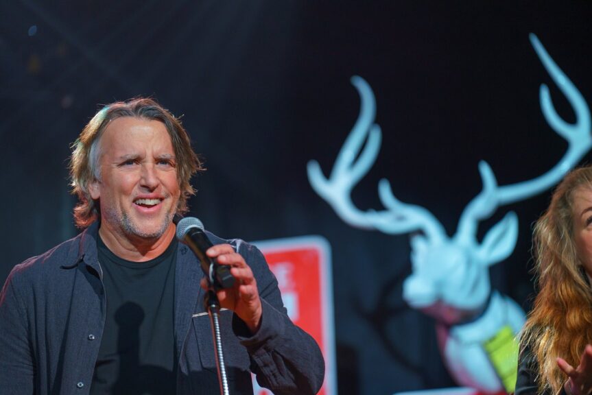 Richard Linklater, director of the Merrily We Roll Along film, at the Sundance Film Festival