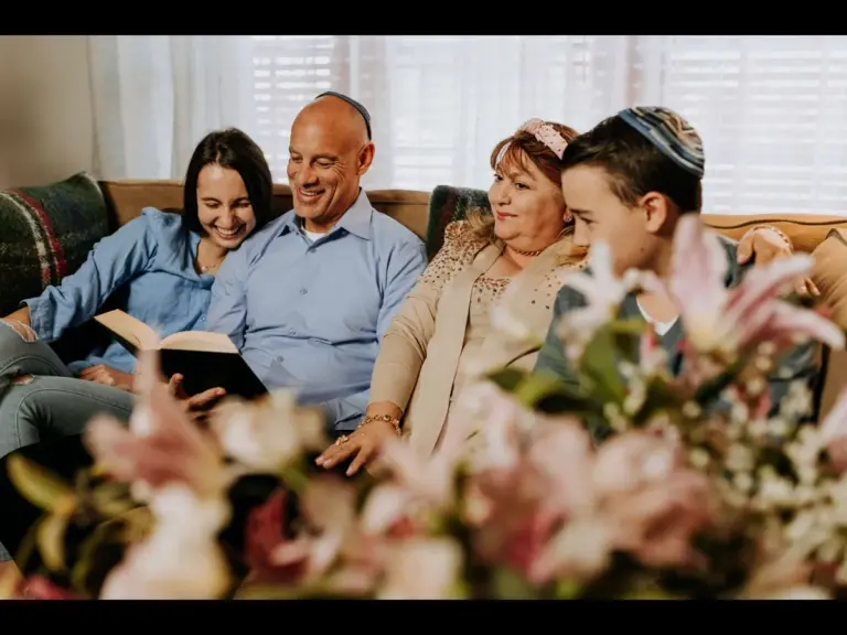 In Wednesday's daily devotional, a family of multiple generations is shown as a blessing of legacy. 