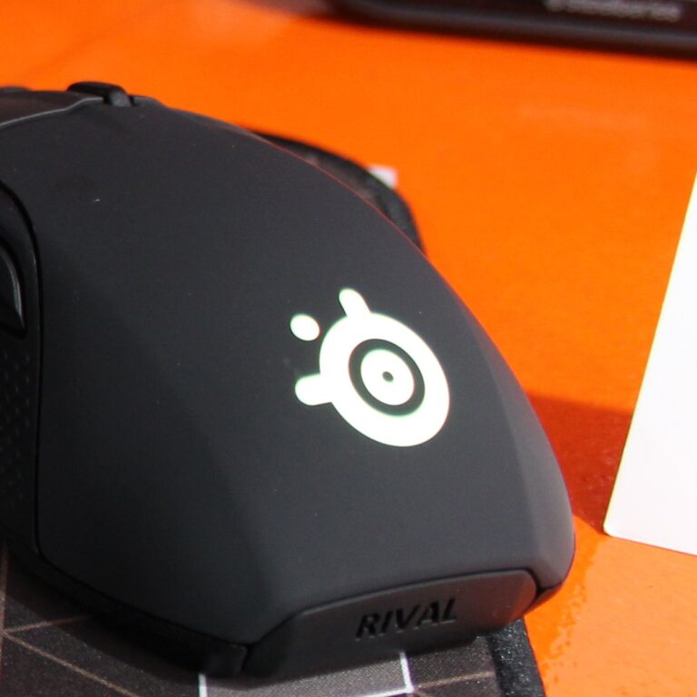 An earlier SteelSeries Rival gaming mouse, the line the new SteelSeries Rival Pro builds on
