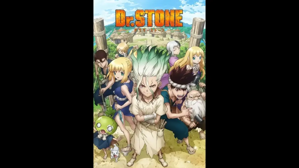 Dr. Stone (2019) Mugihito, Gen Satô, Aaron Dismuke, Tomoaki Maeno, Kengo Kawanishi, Yusuke Kobayashi, Manami Numakura, Ayumu Murase, Felecia Angelle, Reina Ueda, and Karin Takahashi in Dr. Stone, anime, manga, Dr. Stone Terraforming