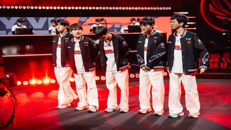 Top Esports at MSI, with four of their players who are at Worlds