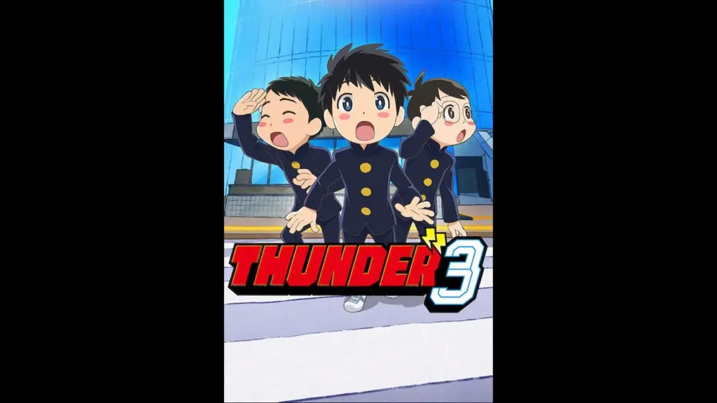 Thunder 3, anime key art
