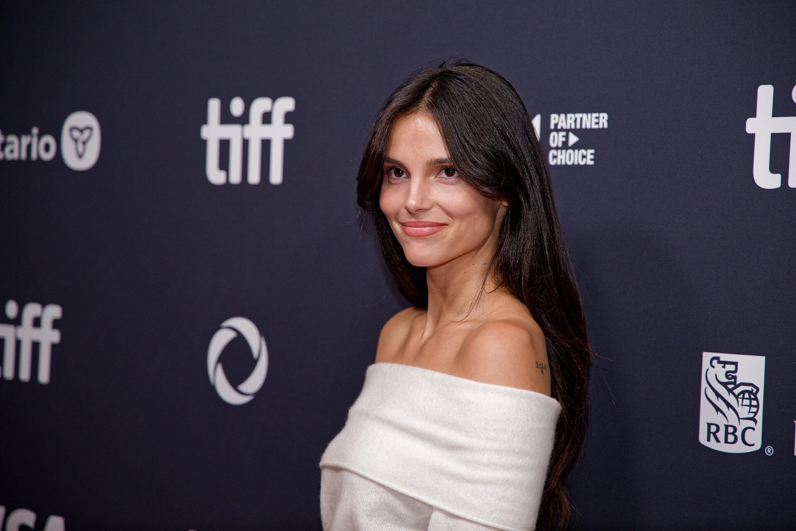 Inde Navarrette at the 2025 Toronto International Film Festival for Obsession