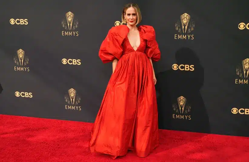 Is Cordelia dead? Sarah Paulson, who plays Cordelia Goode in American Horror Story, at the 73rd Emmy Awards