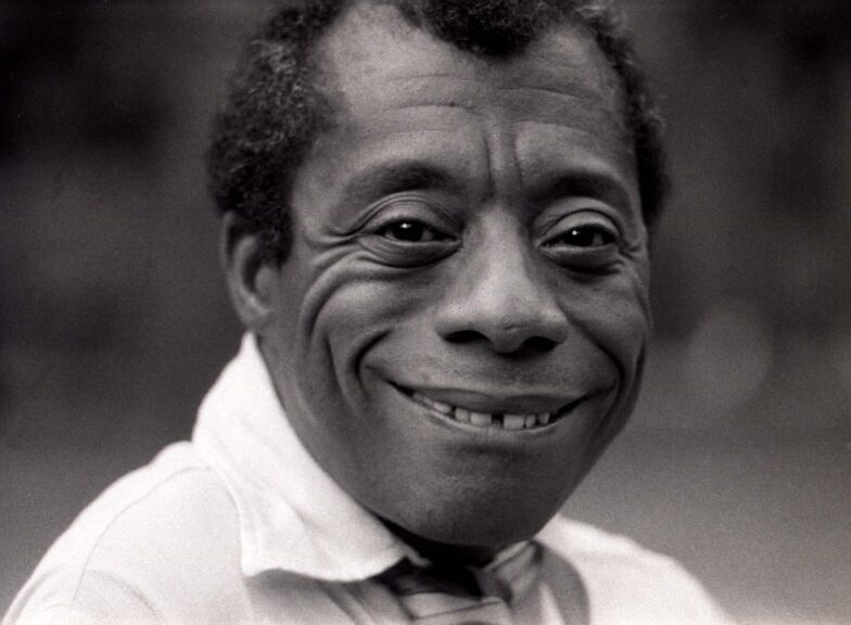 James Baldwin in a 1969 portrait; a James Baldwin movie is now in development at Anonymous Content