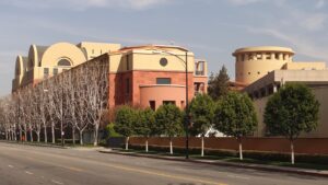 The Team Disney building at Walt Disney Studios in Burbank, the company Naomi Bulochnikov-Paul is leaving after eight years