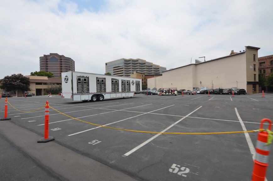 Warner Bros. Studios in Burbank, California, whose film output is now bound by the Paramount consent decree