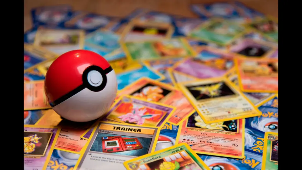 Pokémon cards and a Poké Ball, a stand-in image for the Pokémon 30th Celebration ETB