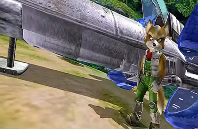 Fox McCloud in Star Fox Adventures, recently added to Nintendo Switch Online