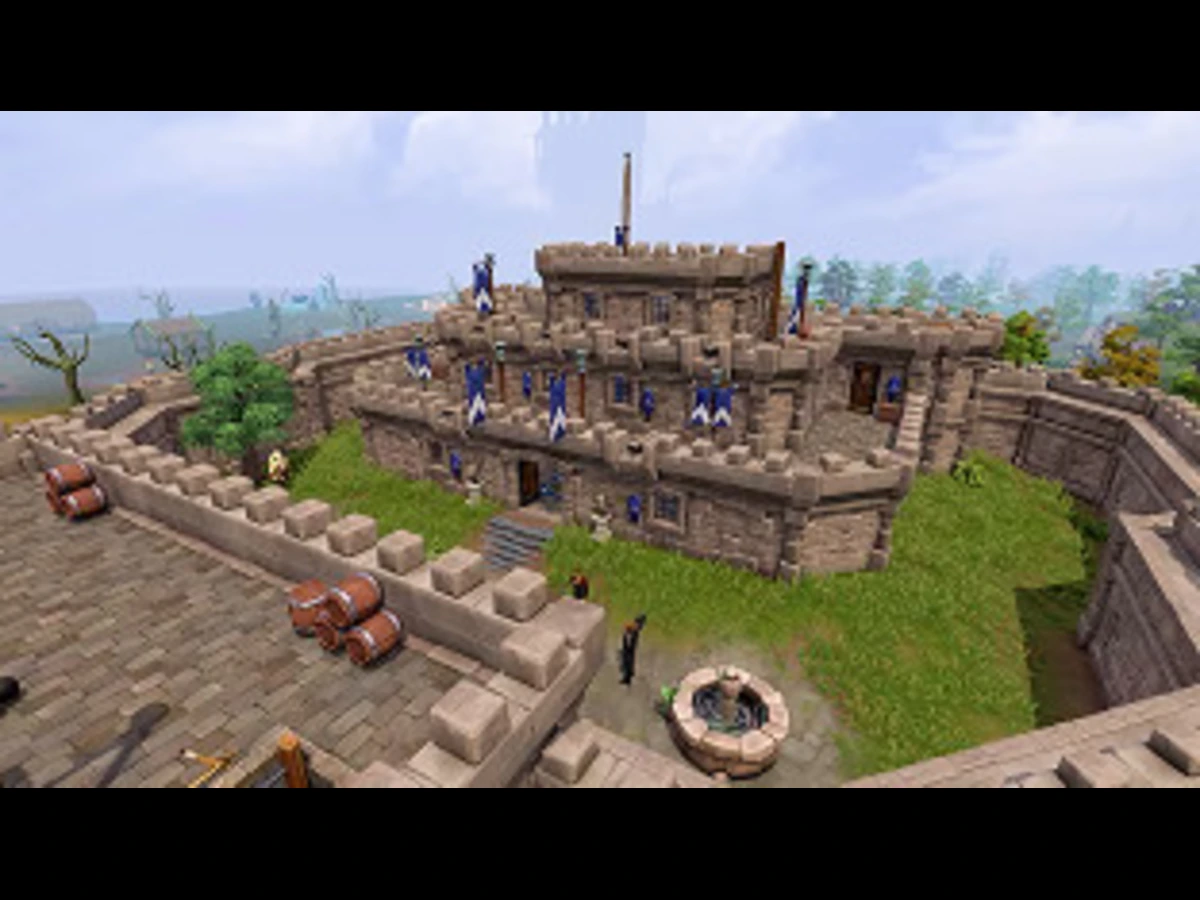 A castle In Runescape Reignited.