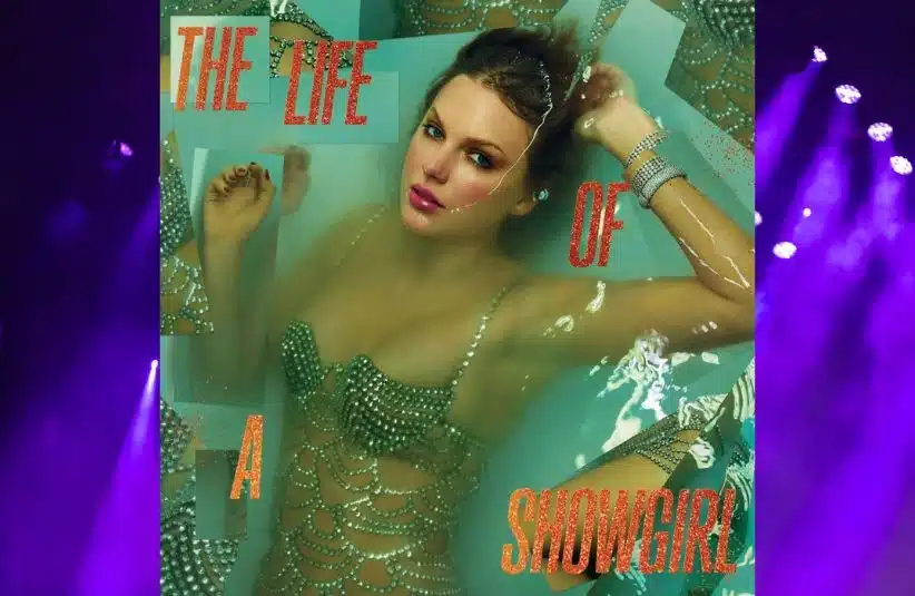 The Life of a Showgirl album cover as Taylor Swift Showgirl Australia chart run hits No. 1