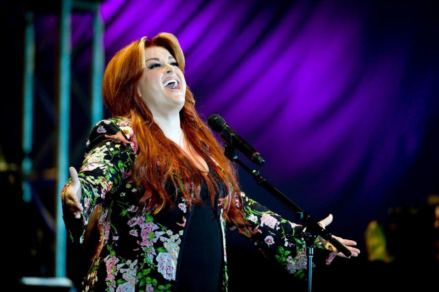 Wynonna Judd singing at a 2009 concert in Alaska, years before the new Wynonna Judd album 'The Hard Truth'
